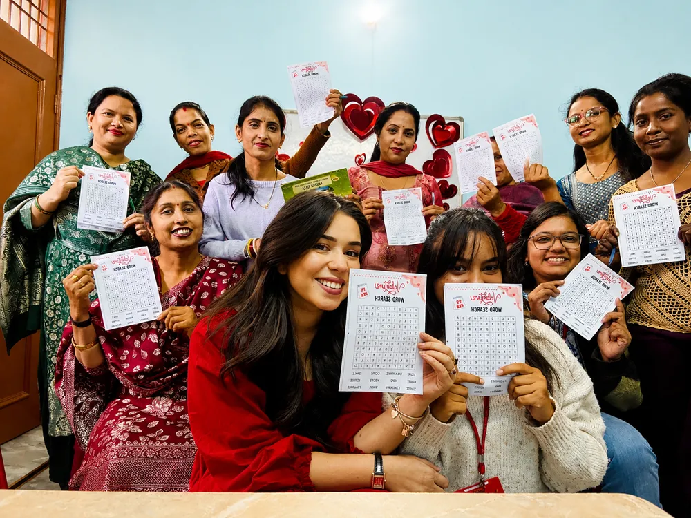 Valentine's Day with the women of Nayi Shuruaat